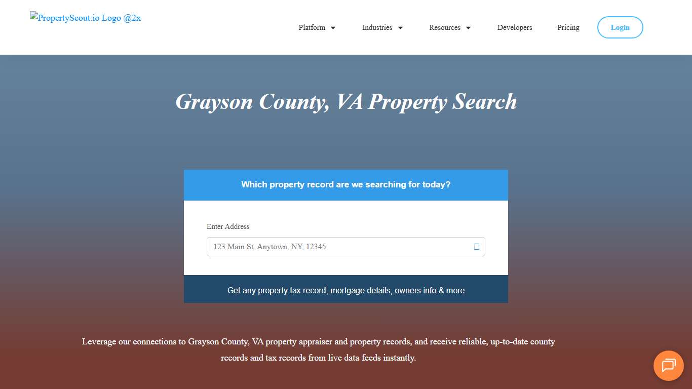 Grayson County, VA Property Records Search - Propertyscout.io