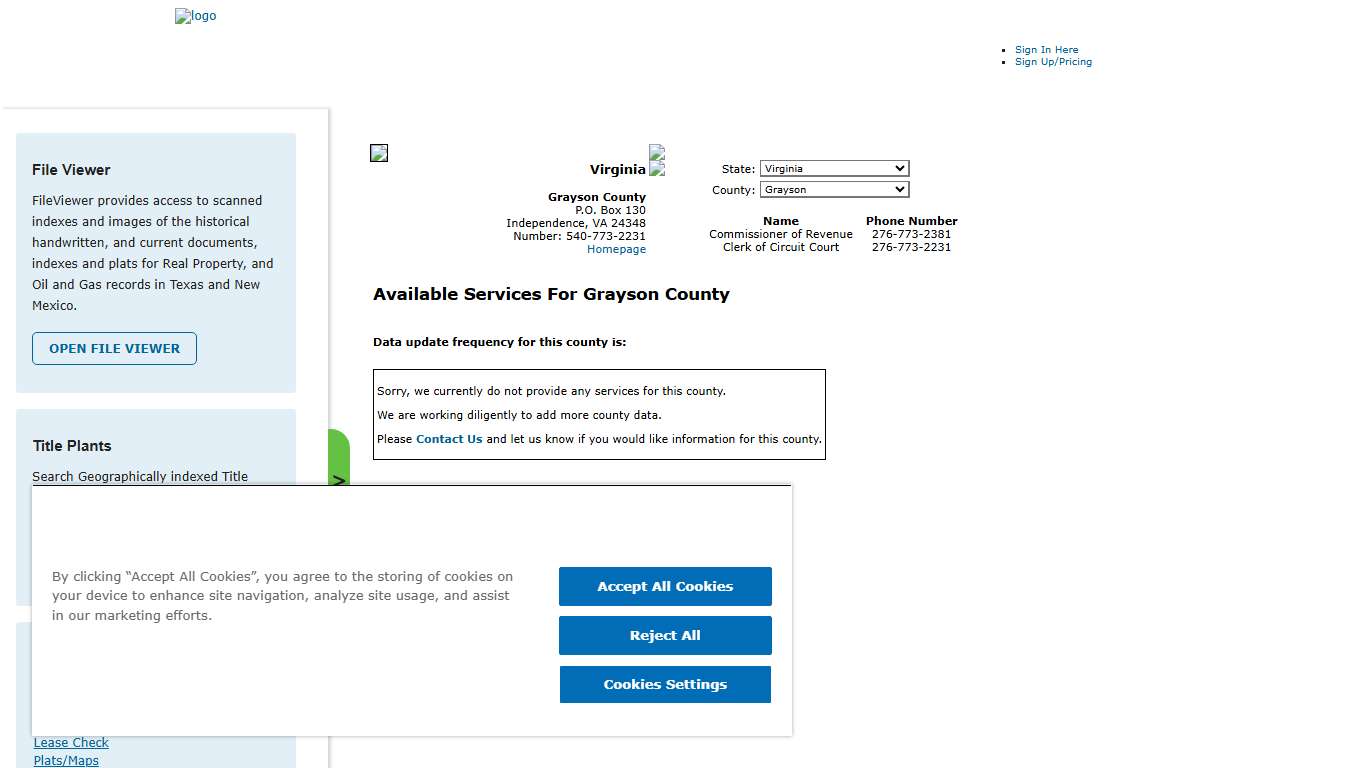 Search Grayson County Public Property Records Online | CourthouseDirect.com